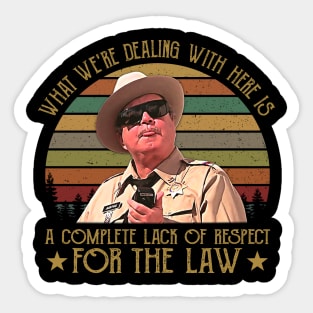 Best Merch of The Bandit Movie Quotes Sticker